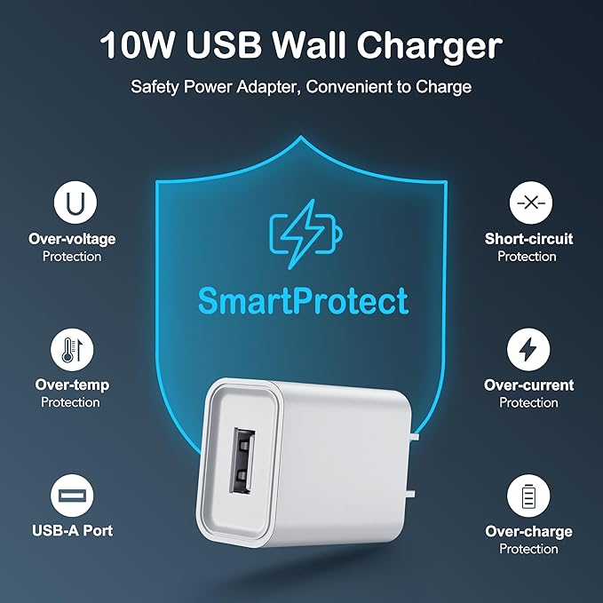 Charging Stand for Apple Watch, Magnetic Wireless Portable Watch Charger Stand with Charging Cord&Adapter Compatible with iWatch Series 10 9 8 7 SE 6 5 4 3 2/Ultra 2, Supports Nightstand Mode-White