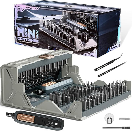 Precision Screwdriver Set,Computer Screwdriver Kit,180 in 1 Screwdriver Set with Bits and Magnetic Storage,Repair Tool Kit for Most Computer,Laptop,Phone,DIY (Manual Screwdriver Kit)