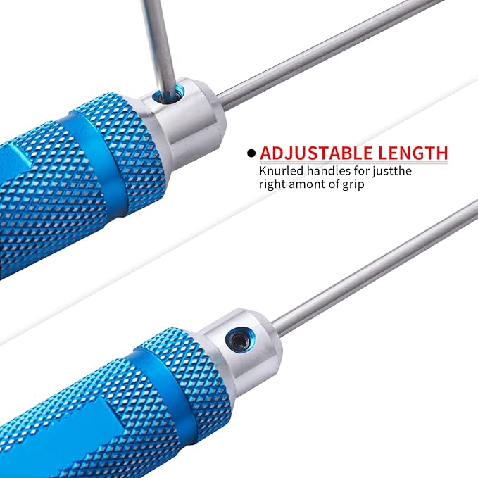 13-in-1 RC Tools Kits Box Set, RC Screw Kit, Hex Phillips Flat Nut Drivers, Pliers, Wrench, Repair Tools Screwdriver Set for Traxxas Arrma Axial Redcat Losi RC Model Car Drone Boat