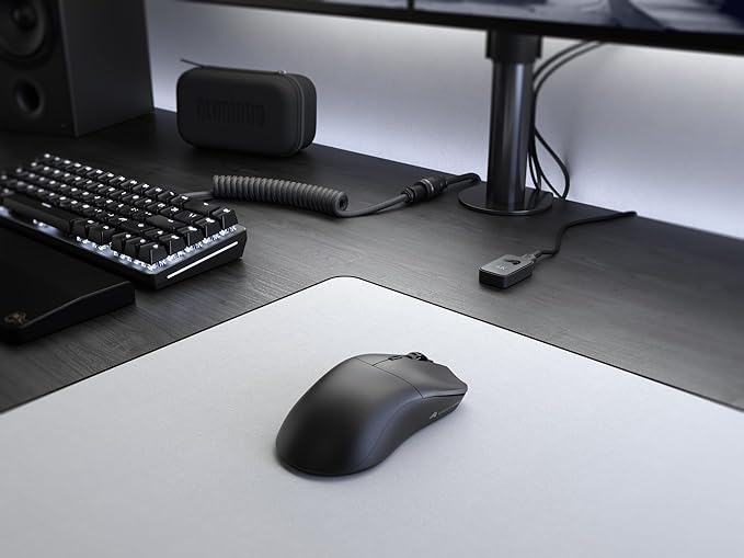 Glorious Gaming Model O 2 PRO 4K/8K Wireless Gaming Mouse - 2.4GHz Wireless 1ms delay, 4K/8K Polling, 100M clicks, 59g Ultralight, Long Battery Life, 26K DPI BAMF 2.0 Sensor, 6 Buttons