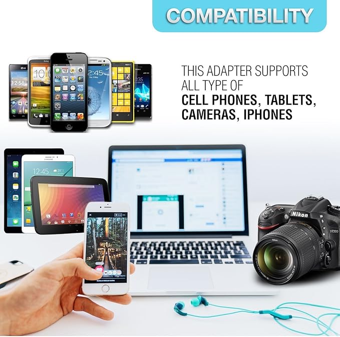 Ceptics Denmark Travel Plug Adapter (Type K) - 3 Pack (Does Not Convert Voltage) (GP-20-3PK) [Grounded & Universal]