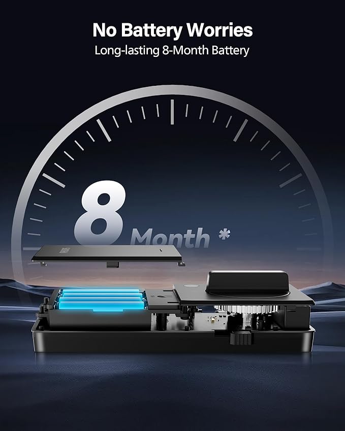 Philips Wi-Fi Smart Door Lock, Keyless Entry Door Lock with App Control,Fingerprint ID,Auto Lock,Keypad Deadbolt with Wi-Fi Bridge Adaptor,Smart Locks for Front Door-Satin Nickel