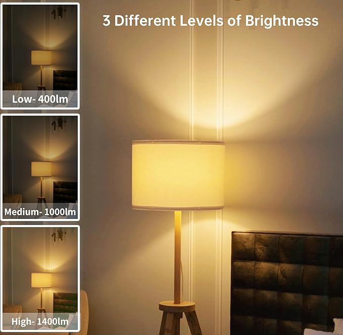 VVH 6-Pack 3 Way Bulb 30 70 100W Equivalent Light Bulb,Warm White,Three Way A19 LED Bulb E26 Base for Bedroom,Living Room,Kitchen