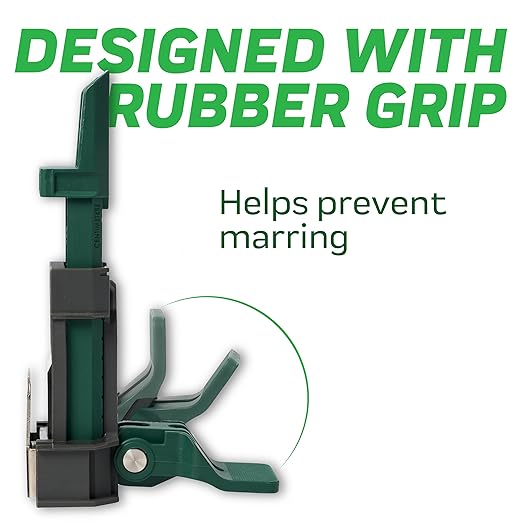 Pactool Universal Gecko Gauge Siding Tool – One-Person Installation for Hardie® Fiber Cement & LP® SmartSide® Engineered Wood, Durable Grip, Heavy-Duty Support for 12’ & 16’ Planks