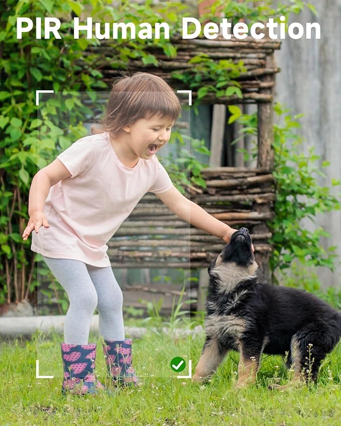 Rraycom Solar Security Cameras Wireless Outdoor 4Pc-Outdoor Cameras for Home Security, Home Camera with Motion Detection Alarm Floodlight Color Night Vision 2-Way Audio Waterproof, SD/Cloud