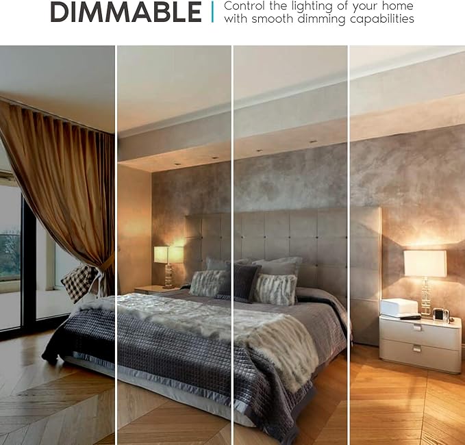 LUXRITE A19 LED Bulb 75W Equivalent, 1100 Lumens, 3000K Soft White, Dimmable Standard LED Light Bulbs 11W, Enclosed Fixture Rated, Energy Star, E26 Medium Base - Indoor and Outdoor (24 Pack)