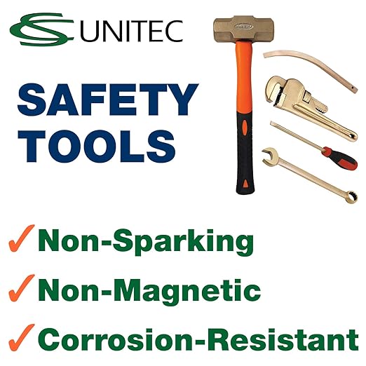 CS Unitec Screwdriver Phillips Head Non-Sparking, Non-Magnetic, Corrosion Resistant Type 1 (3mm) x 3-3/16" Round Shank TUV Certified EX803-1B