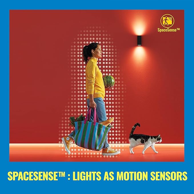 WiZ Connected 60W ST19 Tunable White Filament LED Smart Light Bulbs - Connects to Your Wi-Fi - E26 Smart Bulb - Control with Voice or App + Activate with Motion - Matter Compatible - 1 Pack