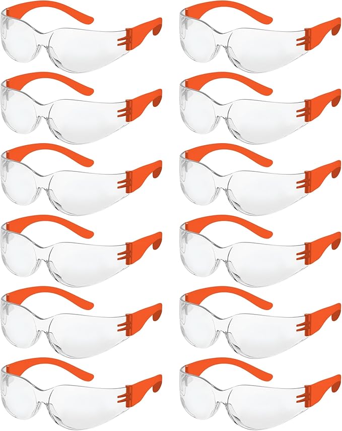 Work Safety Glasses For Men | Ansi Z87 Certified Safety Goggles For Shooting Range | Anti-Scratch Outdoor Glass