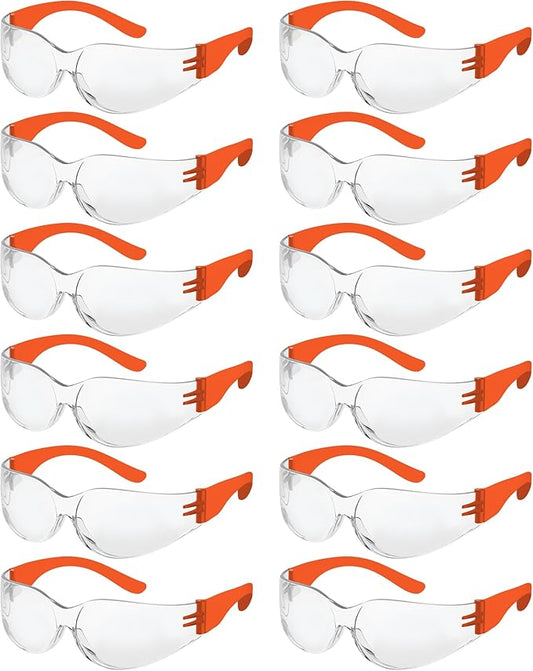 Work Safety Glasses For Men | Ansi Z87 Certified Safety Goggles For Shooting Range | Anti-Scratch Outdoor Glass