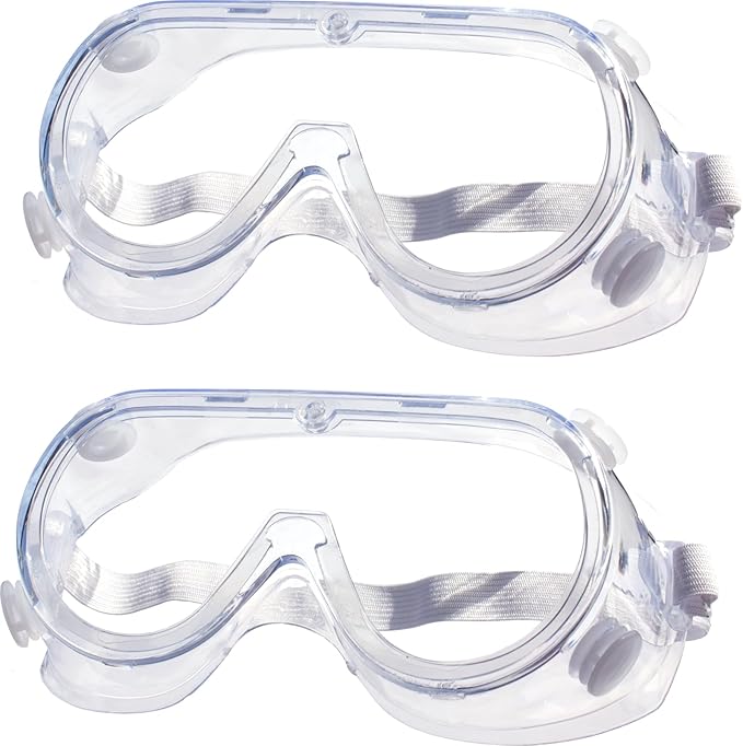 Safety Goggles Glasses Fit Over Eyeglasses Chemical Protective Splash Protection Eye Goggle For Science Eyewear