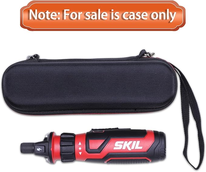 LTGEM Hard Case for SKIL SD561201 Rechargeable 4V Cordless Screwdriver- Travel Protective Carrying Bag (Case Only)