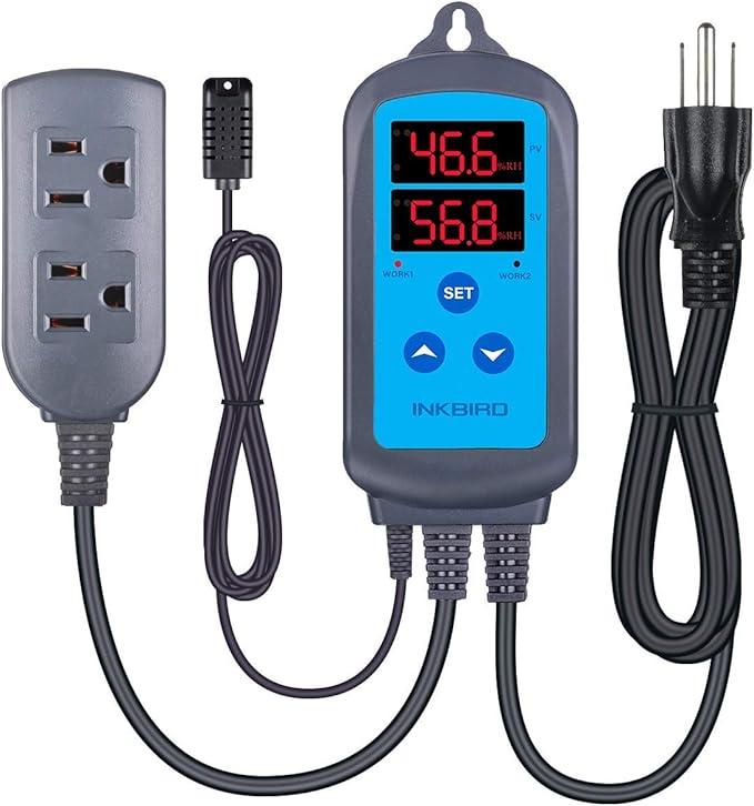 Inkbird ITC-308 Temperature Controller with IHC-200 Humidity Controller