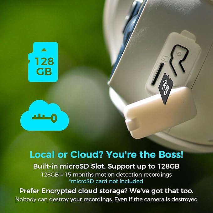 SOVMIKU 4CQ1 AI 2K Solar Security Camera Wireless Outdoor, Battery Powered, Two Way Audio, PIR Motion Detection, 360° View Pan/Tilt,Easy to Setup, Color Night Vision, Audible Flashlight Siren,SD Slot