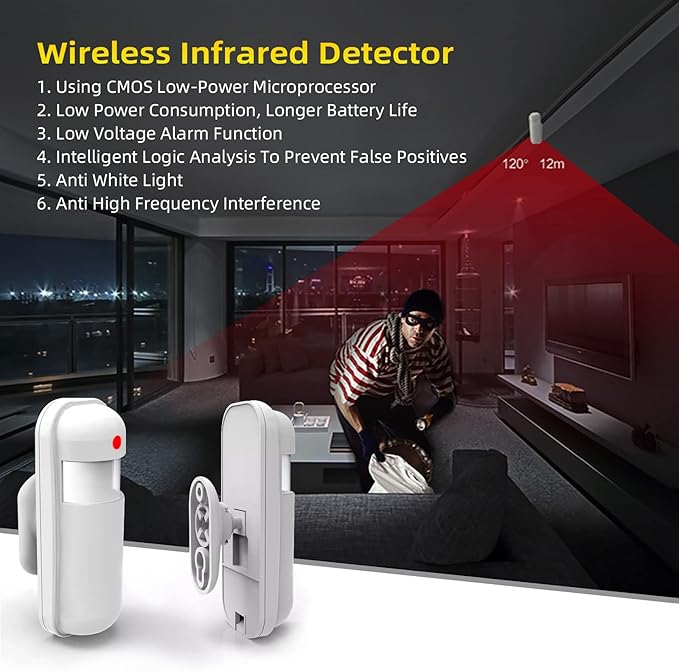 Smart PIR Motion Detector Anti-Theft for All PGST A103F A105F A107F A108F A109F A01F A02F A519W Home Alarm