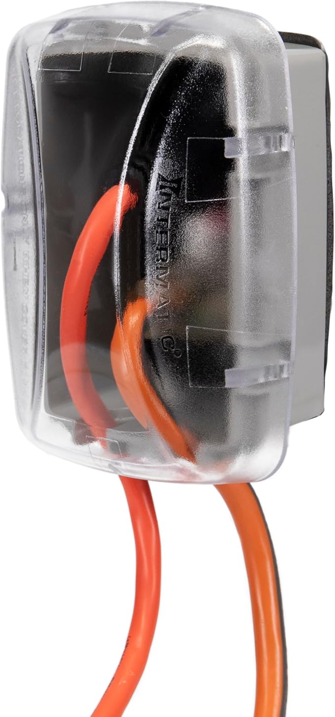 Intermatic WP3100C Weatherproof Electrical Outlet Cover - Extreme Temperature Resistance, Heavy-Duty Construction, Versatile Design & Multi-Configurable, Easy Install, Secure Fit for Outdoor in-Use