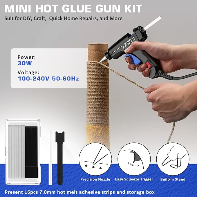 326-PCS Home Tool Kit - Portable Basic Home Repair Tool Set - General Complete Household Outils Box with Hot Glue Gun & Drawer Storage Case for Men Women Homeowner Diyer Handyman