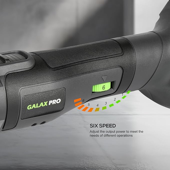 GALAX PRO Power Oscillating Tool, Cordless Oscillating Multi Tool 20V Lithium Ion with 1.3Ah Battery and Charger, 3pcs Blade and 10pcs Sanding Papers for Sanding, Grinding