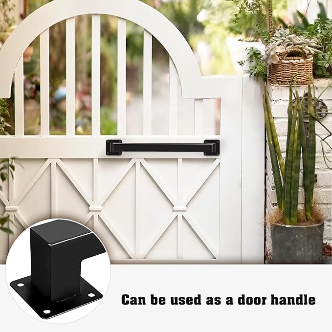 Stair Railing Indoor - Handrails for Stairs, 1ft Black Metal Staircase Hand Rails/Modern Wrought Iron Handrail, Industrial Wall Mounted Handrails Outdoor for Loft Porch Deck