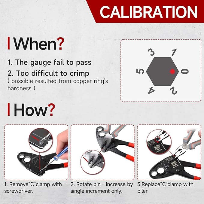 iCrimp Angle Head F1807 PEX Pipe Crimping Tool for Copper Rings - IWS-1234W(1/2&3/4-inchCombo Crimper Kit), Suitable for Tight Spaces
