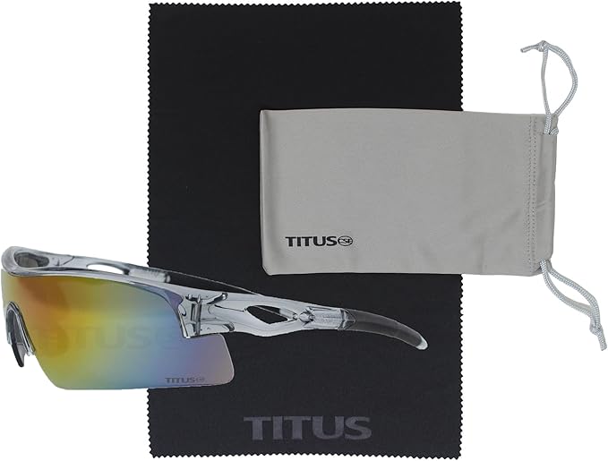 TITUS G20 All Sport Safety Glasses Shooting Eyewear Motorcycle Protection ANSI Z87+ Compliant