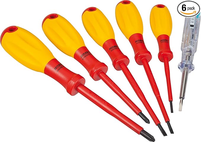 Hazet 810/6VDE Vde Screwdriver Set 6 Piece