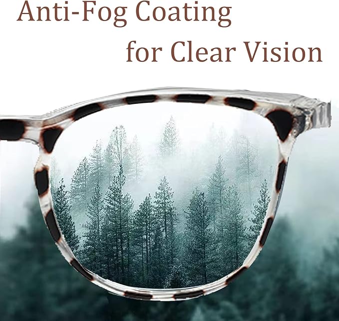 Safety Glasses for Men Women, Anti Fog Safety Goggles Comfortable Blue Light Blocking UV Protective Adult Nurse