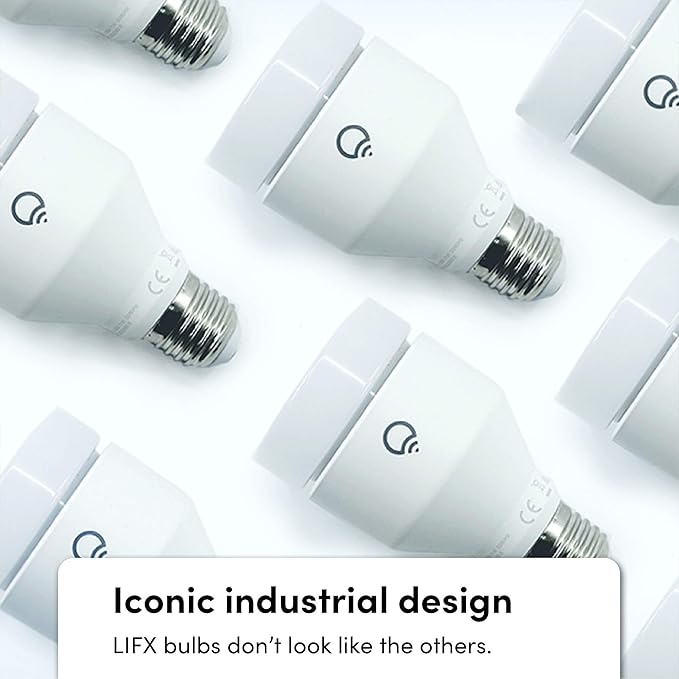 LIFX color, A19 1100 lumens, Wi-Fi Smart LED Light Bulb, Billions of colors and Whites, No Bridge Required, Works with Alexa, Hey Google, HomeKit and Siri, Multicolor (4-Pack)