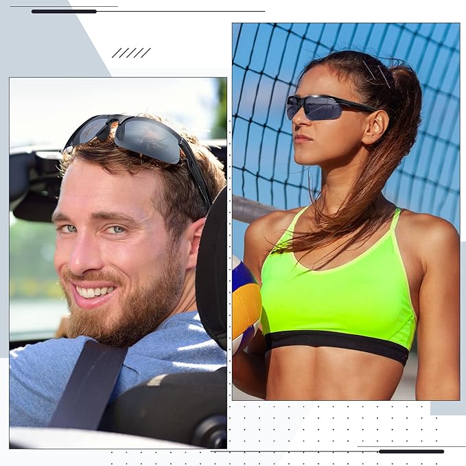 Kathfly 36 Pcs Safety Glasses Work Scratch Resistant Glasses Protective Safety Goggles Eyewear with Lens(Black)