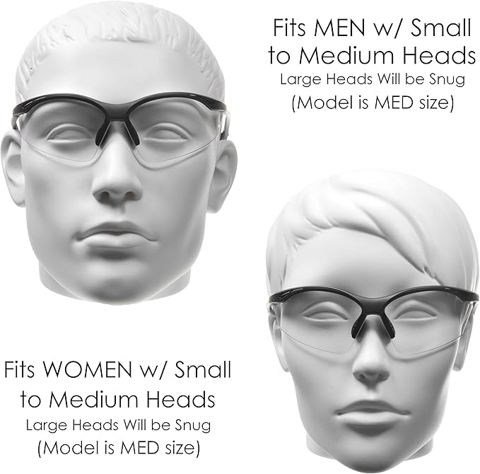 proSPORT Bifocal sunglass Safety Reader Z87 Wrap Around No Slip Grip +1.50 +2.00 +2.50 +3.00