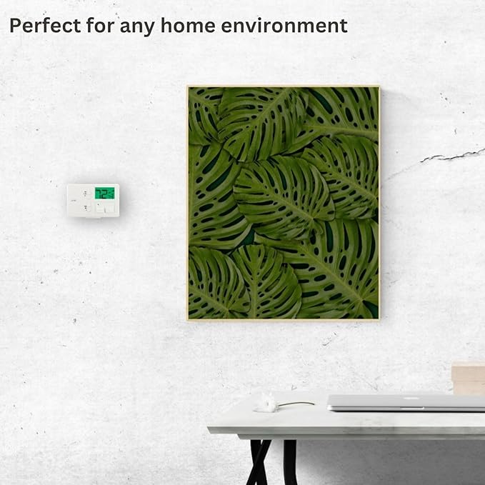 Lux Pro Non Programmable Thermostat for Home; Backlight Digital Energy Saving Thermostat; Multi Stage Heating, AC Systems; Easy DIY, P111, 1 Unit, Batteries Included