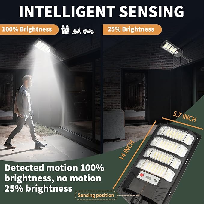 Solar Flood Lights Outdoor LED: 2 Pack Solar Street Lights Outdoor Waterproof Dusk to Dawn 12000 Lumen Solar Powered Wall Mount Lamp Motion Sensor Security Remote Control for Yard Parking Driveway