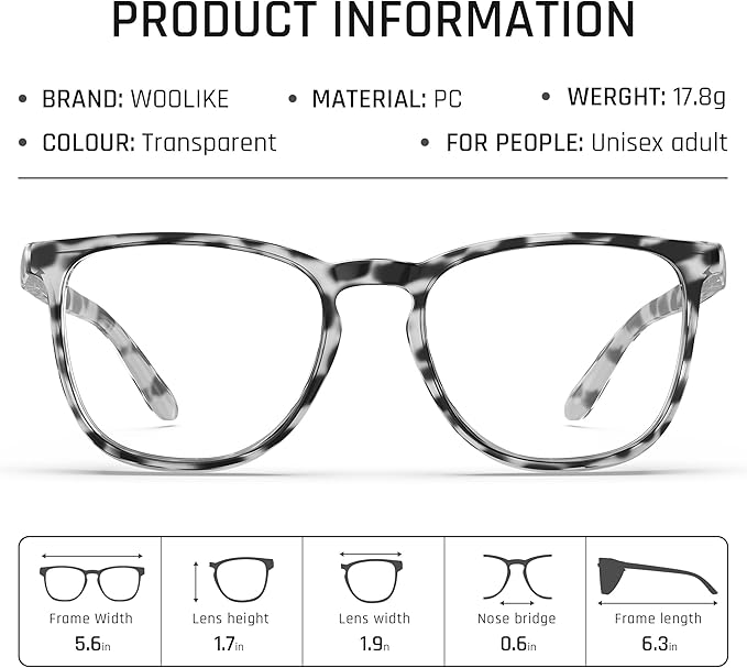 Stylish Safety Glasses, Clear Anti-Fog Anti-Scratch Protective Glasses For Men And Women