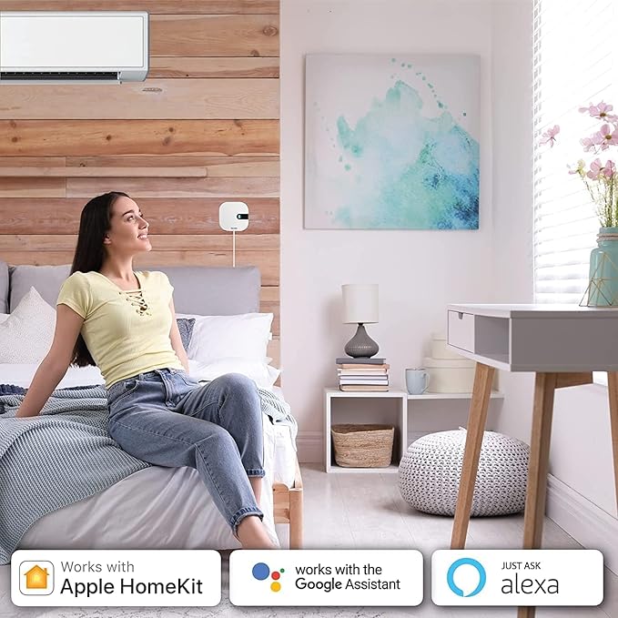 Sensibo Air 3 Pack - Smart Air Conditioner Controllers. Apple HomeKit Certified. 60-Seconds Installation. Maintains Comfort and Energy Saving Features. Compatible with Google, Alexa, Apple HomeKit