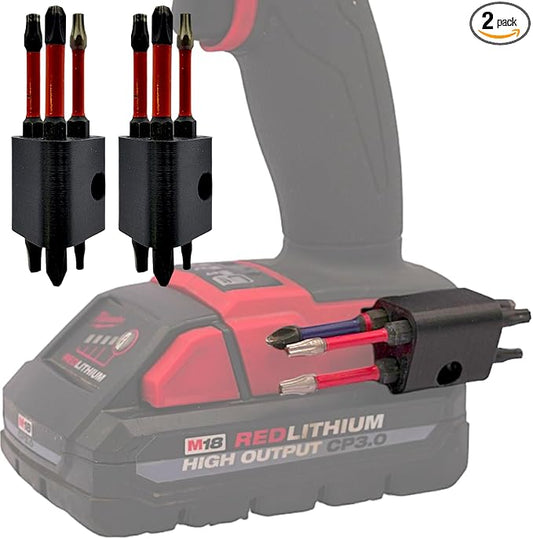 Drill Bit Holder - Milwaukee M18, Cordless Tools, Impact Drivers, Accessories, Replace Magnetic