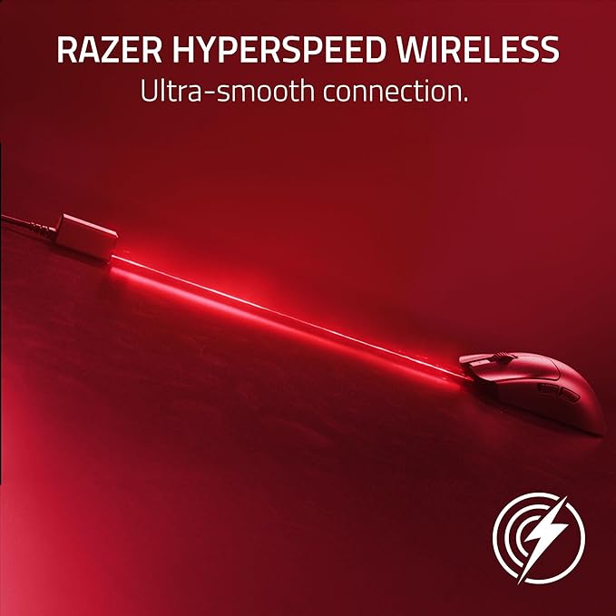 Razer Viper V3 Pro Wireless Esports Gaming Mouse: Symmetrical - 54g Lightweight - 8K Polling - 35K Optical Sensor - Gen3 Optical Switches - 8 Programmable Controls - 95 Hr Battery - Sentinels Edition