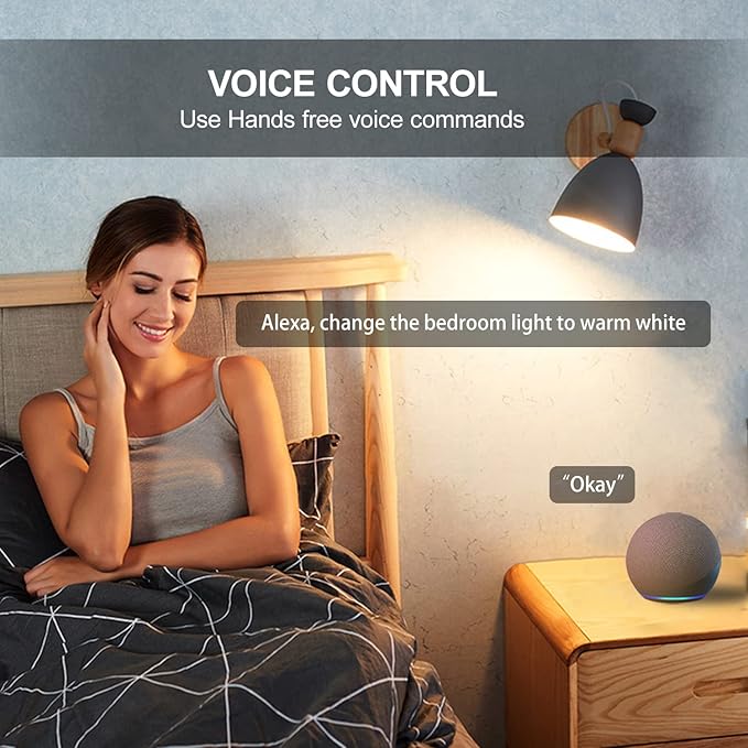 Zigbee GU10 Smart Bulbs, Compatible with Hu*e*, Alexa & Google & ConBee (Hub Required), 5W(50W), LED WiFi Bulb, Dimmable, Color Changing &Tunable White, LED Track Light Bulbs, 2 Pack