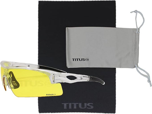 TITUS G20 All Sport Safety Glasses Shooting Eyewear Motorcycle Protection ANSI Z87+ Compliant
