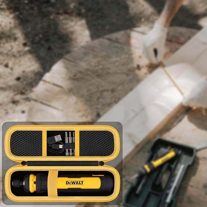 khanka for DEWALT Cordless Screwdriver (DWHT66719) Hard Storage Case,Case Only