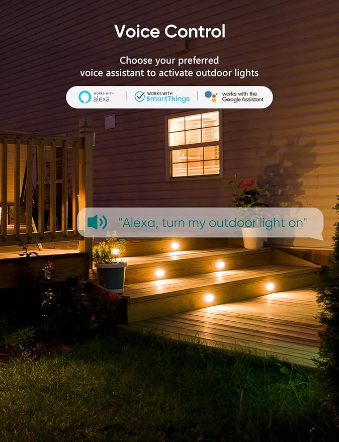 TREATLIFE Outdoor Smart Plug with 2 Individual Control Outlets, IP64 Weather Resistance, Smart Home Outlet Timer Compatible with Alexa, Google Home and SmartThings, 2.4GHz WiFi Only, No Hub Required