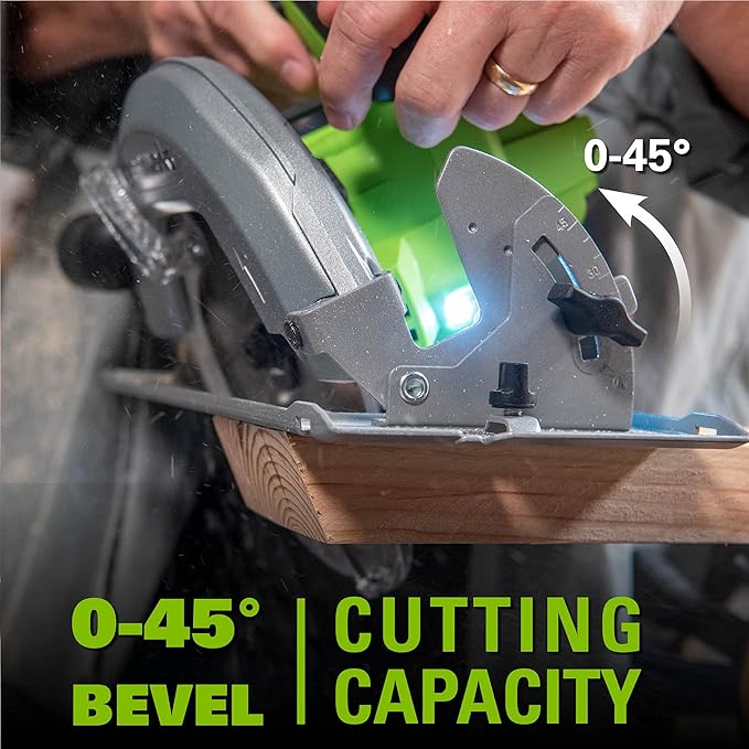 Greenworks 24V Brushless 7-1/4-inch Circular Saw, Battery and Charger Sold Separately