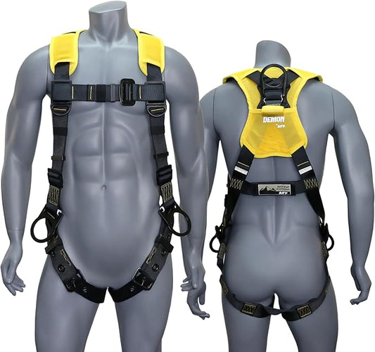 AFP Demon Fall Protection Comfortable Safety Harness (OSHA/ANSI PPE)