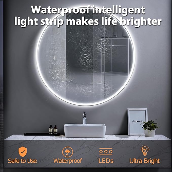 White Led Strip Lights, 16.4ft/5m Neon Light Strip, 12V Flex Waterproof Neon LED Strip Silicone LED Neon Rope Light for Kitchen Bedroom Indoor Outdoor DIY Styling ecoration