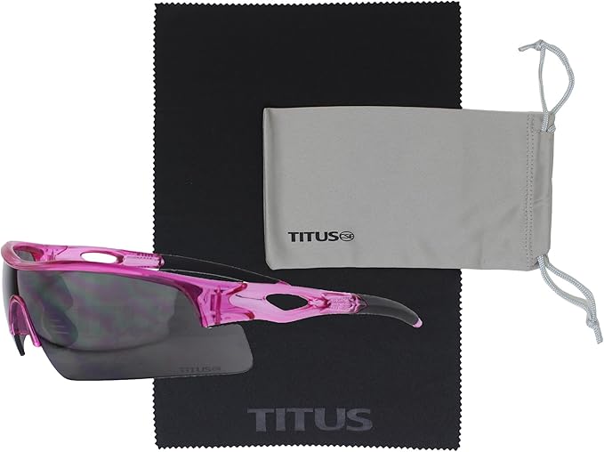TITUS G20 All Sport Safety Glasses Shooting Eyewear Motorcycle Protection ANSI Z87+ Compliant