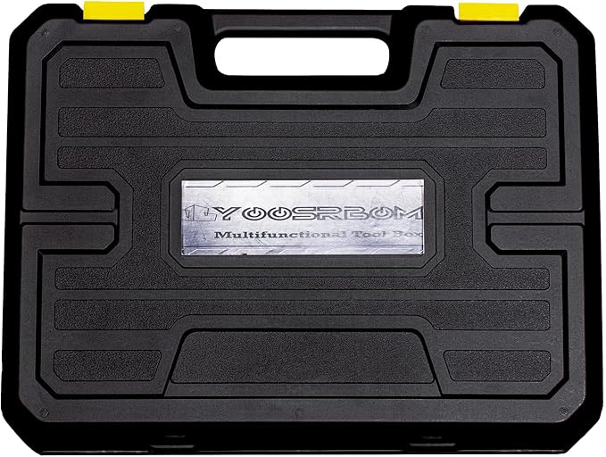 168 piese Professional Household Hand Tool Set with Plastic Storage Toolbox，Portable Complete Repair Tool Box for Home Maintenance and DIY Projects（14 * 10 * 3in）