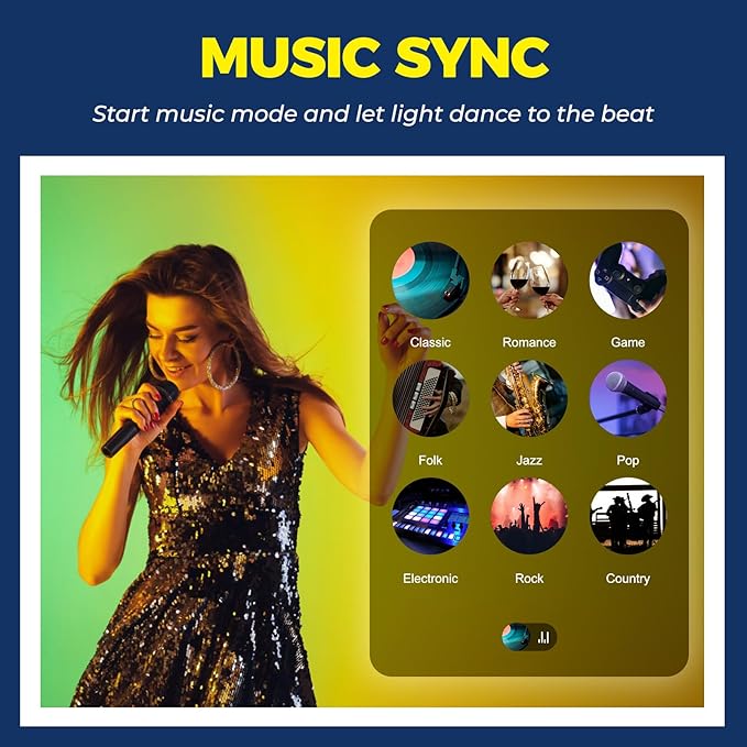 E12 Smart Light Bulbs 60W Equiv., Work with Alexa/Google Home/Smart Life, 500LM 6W RGBCW Candle Candelabra LED Light Bulbs, No Hub Required, 2.4G WiFi Bluetooth Bulb, ETL Listed, 6PCS