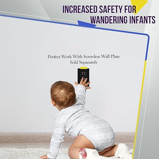 ENERLITES Tamper-Resistant Child Safe Duplex Receptacle Outlet, Residential Grade, 3-Wire, Self-Grounding, 2-Pole, 15A 125V, UL Listed, 61580-TR-BK, Black (10 Pack)