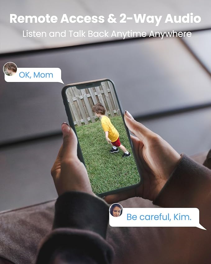 Security Camera Outdoor Wireless, 3K/5MP Solar Camera Outdoor Wireless, Battery Powered 360°PTZ, Color Night Vision,PIR Motion Detection,2-Way Audio,Compatible with Alexa