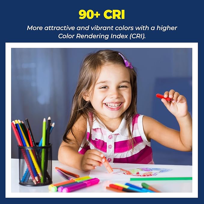 Smart Light Bulbs 10 Pack, Smart Bulb Compatible with Alexa/Google Home/Smart Life, CRI>90, RGBCW Color Changing LED Light Bulbs, 2.4G WiFi Bluetooth A19 E26 Bulb, No Hub Required, ETL Listed