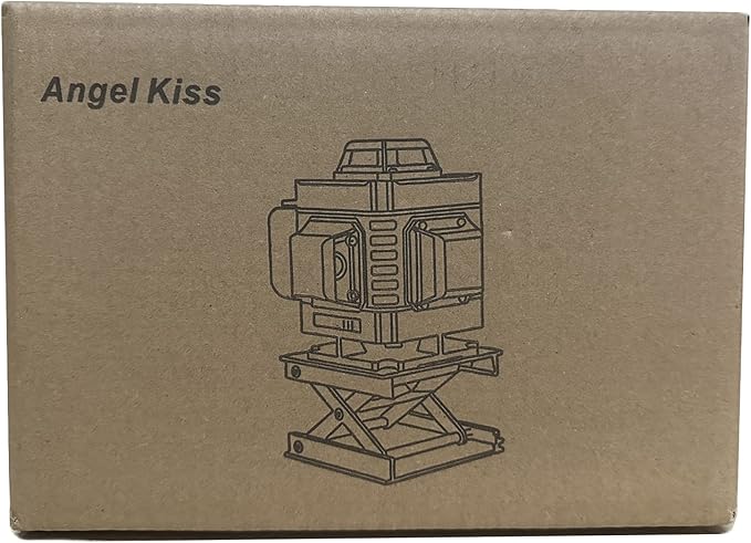 Laser Level Self Leveling 4x360° - 4D Green Cross Line 100 feet DIY Bright Laser Leveler for Picture Hanging, Tile, Decoratio, Construction Indoor Project, w/Magnetic Mount, 2 Rrechargeable Batteries